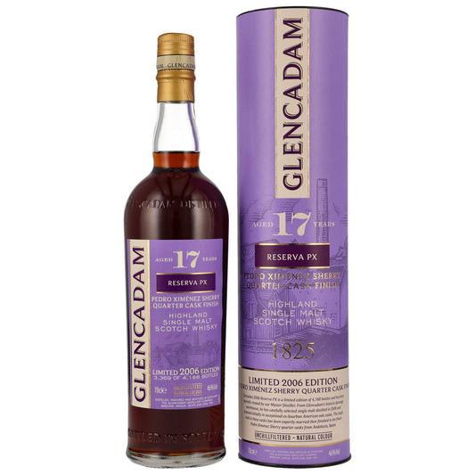 Glencadam 17 Jahre 2006/2023 - PX Quarter Cask