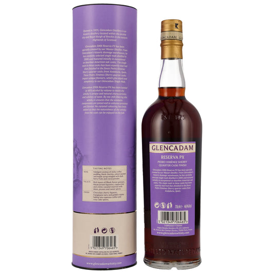 Glencadam 17 Jahre 2006/2023 - PX Quarter Cask