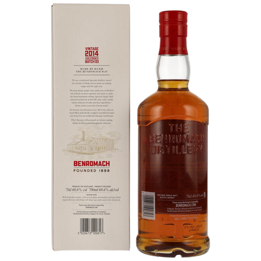 Benromach 10 Years 2014/2024 - Cask Strength - Batch 3