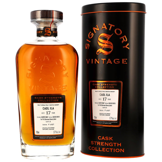 Caol Ila 17 Jahre 2007/2025 - Signatory Vintage #6