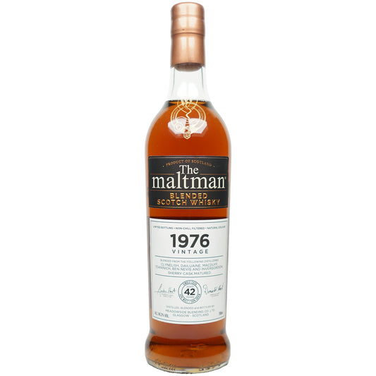 Blended Scotch Whisky 42 Jahre 1976/2019 - The Maltman
