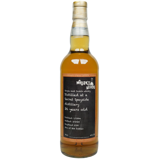 Secret Speyside 26 Jahre 1994/2020 - WhiskyNerds