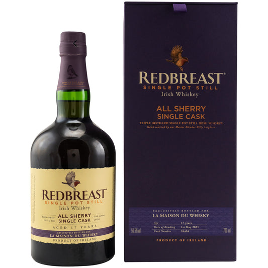 Redbreast 17 Jahre 2001/2018 - Single Cask #26494