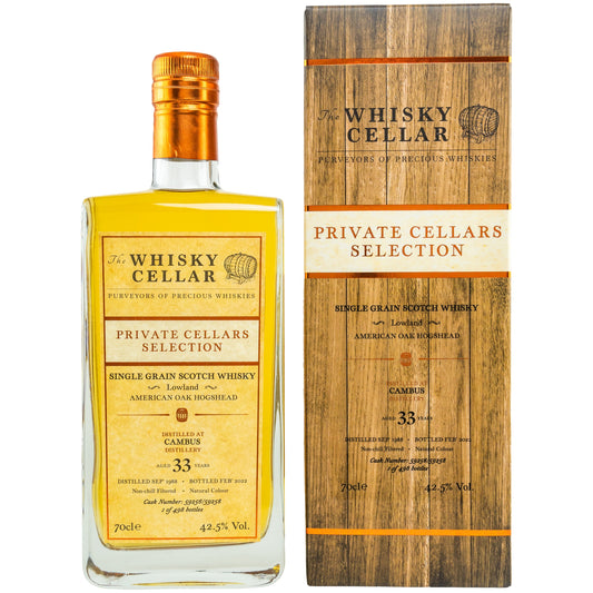 Cambus 33 Jahre 1988/2022 - The Whisky Cellar