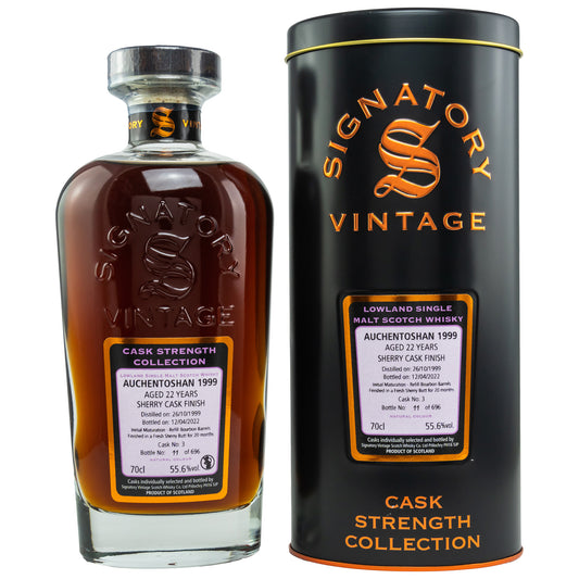 Auchentoshan 22 Jahre 1999/2022 - Signatory Vintage #3