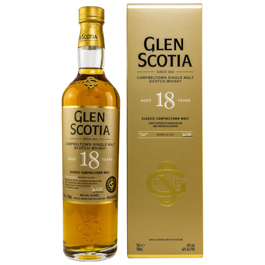 Glen Scotia 18 Jahre - New Label
