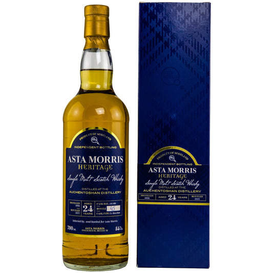 Auchentoshan 24 Jahre 1998/2022 - Asta Morris - Heritage
