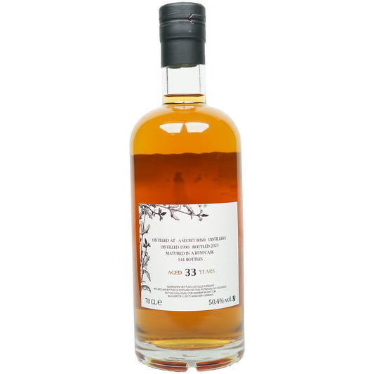Secret Irish Distillery 33 Years 1990/2023 - Zanzibar - White Label