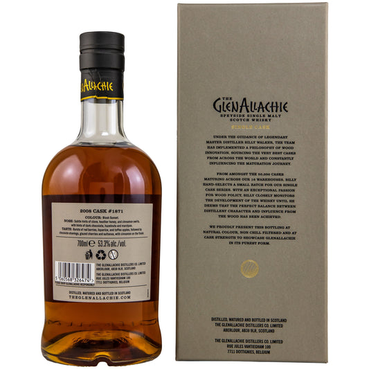Glenallachie 14 Years 2008/2023 - Single Cask #1871