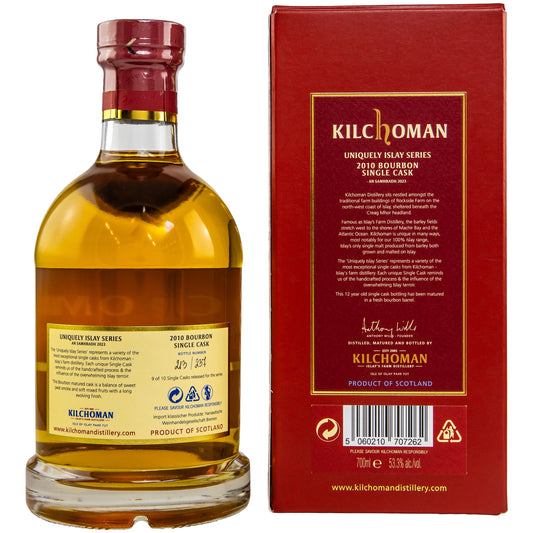 Kilchoman 12 Jahre 2010/2023 - An Samhradh - Bourbon