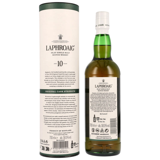 Laphroaig 10 Jahre - Cask Strength - Batch #016
