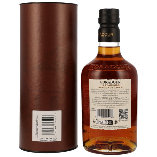 Edradour 12 Jahre - Burgundy Cask Matured