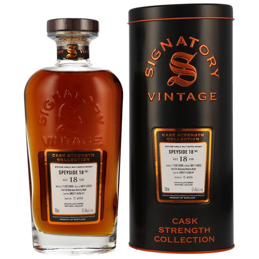Secret Speyside 18 Jahre 2005/2023 - Signatory Vintage - DRU 17/A106 #7