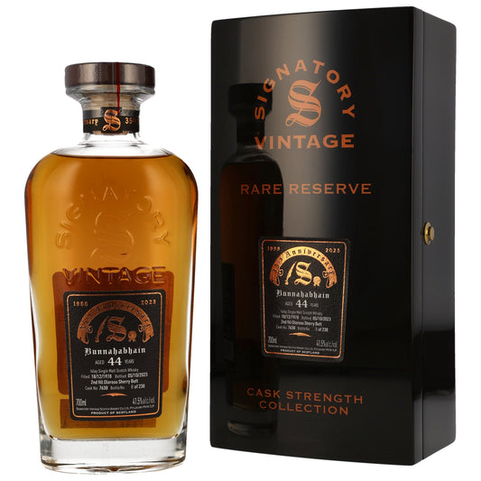 Bunnahabhain 44 Jahre 1978/2023 - Signatory Vintage - 35th Anniversary