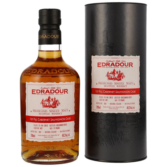 Edradour 11 Jahre 2012/2023 - St. Michael-Eppan - 1st Fill Cabernet Sauvignon