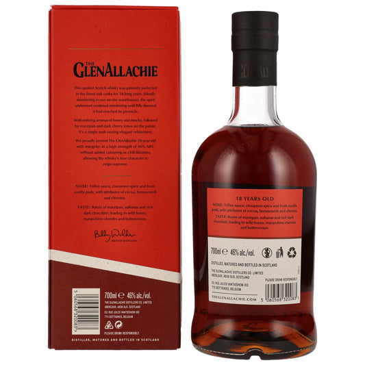 Glenallachie 18 Years - New Box Design