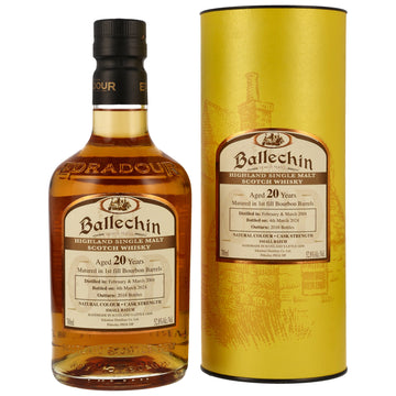 Ballechin 20 Jahre 2004/2024 - Small Batch - Heavily Peated