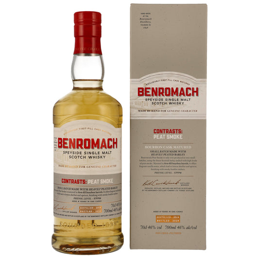 Benromach 9 Jahre 2014/2024 - Peat Smoke - Bourbon Cask