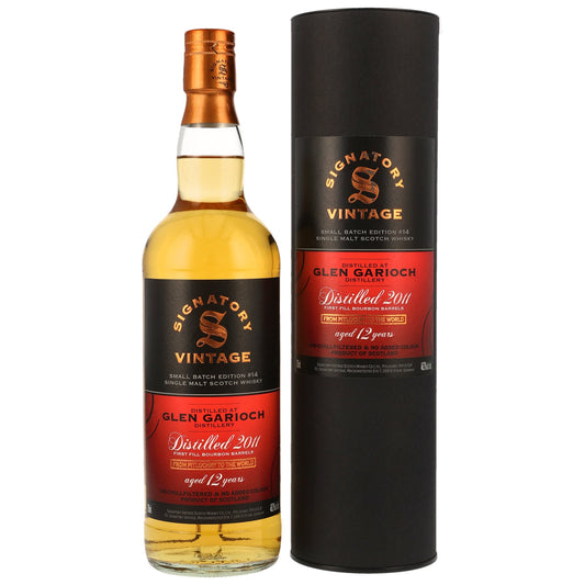 Glen Garioch 12 Jahre 2011/2024 - Signatory Vintage - Small Batch Edition #14