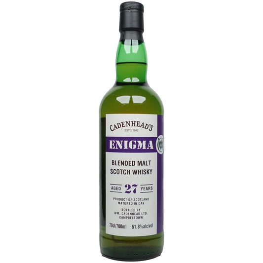 Blended Malt Scotch 27 Jahre 1997/2024 - Cadenhead - Enigma