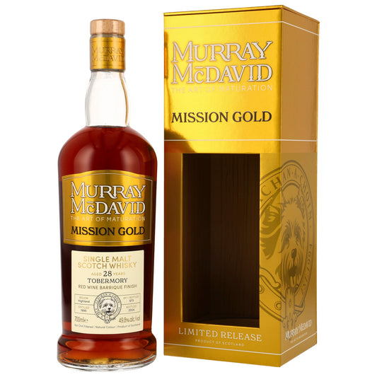Tobermory 28 Jahre 1995/2024 - Murray McDavid - Mission Gold
