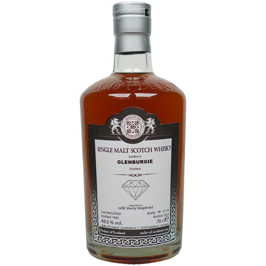 Glenburgie 40 Jahre 1983/2023 - Malts of Scotland - Warehouse Diamonds