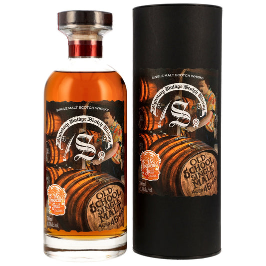 Old School Single Malt Scotch 45 Jahre - Signatory Vintage