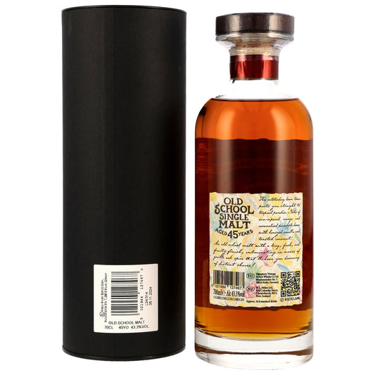 Old School Single Malt Scotch 45 Years - Signatory Vintage