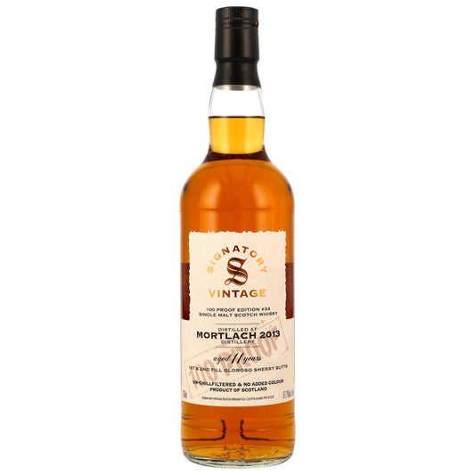 Mortlach 11 Jahre 2013/2024 - Signatory Vintage - 100 Proof #34