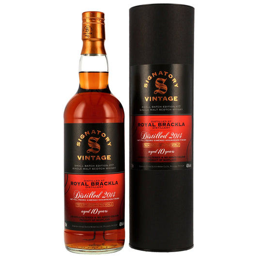 Royal Brackla 10 Jahre 2014/2024 - Signatory Vintage - Small Batch Edition
