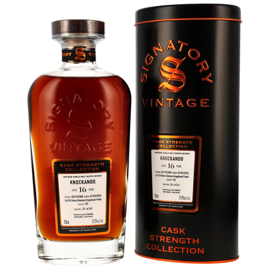 Knockando 16 Jahre 2008/2025 - Signatory Vintage #102