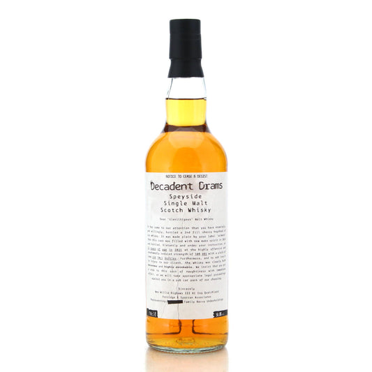 Secret Speyside 12 Jahre 2012/2025 - Glenlitigious - Decadent Drams