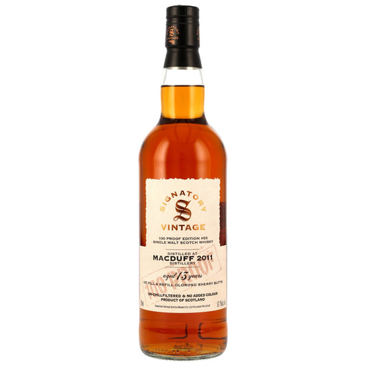 Macduff 13 Jahre 2011/2025 - Signatory Vintage 100 Proof