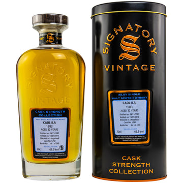 Caol Ila 32 Year Old 1983/2016 - Signatory Vintage - Single Cask #5292