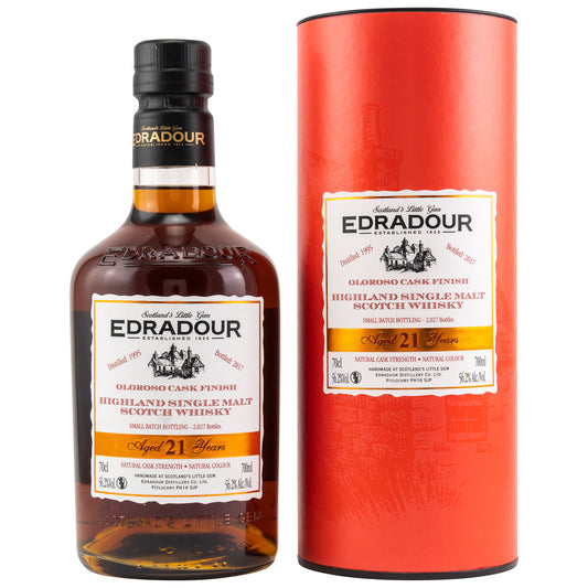 Edradour 21 Jahre 1995/2017 - Small Batch Bottling