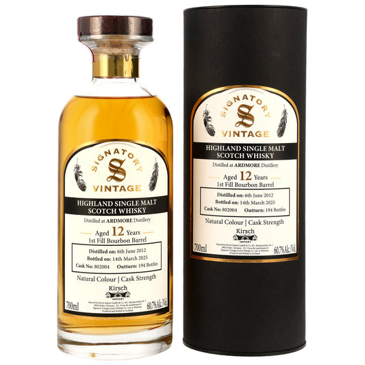 Ardmore 12 Jahre 2012/2025 - Signatory Vintage #802004