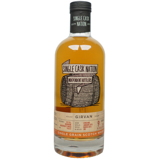 Girvan 9 Jahre 2015/2024 - Single Cask Nation #193413