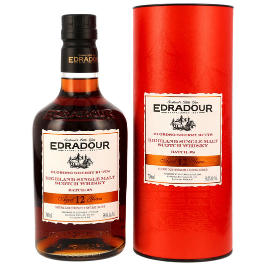 Edradour 12 Jahre - Oloroso Sherry Butts - Batch 8
