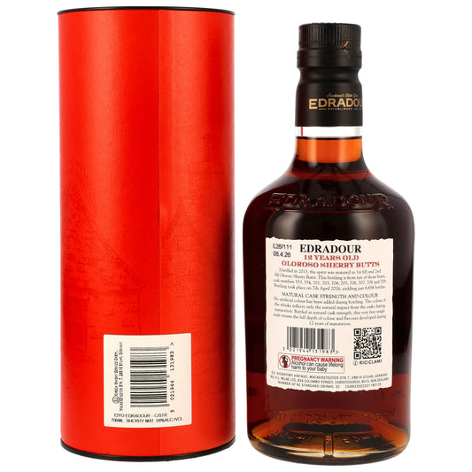 Edradour 12 Jahre - Oloroso Sherry Butts - Batch 8