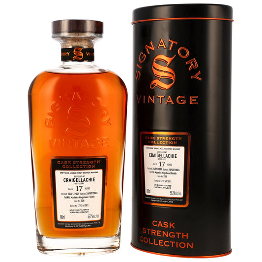 Craigellachie 17 Jahre 2009/2026 - Signatory Vintage #208