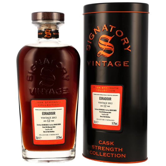 Edradour 12 Jahre 2012/2025 - Signatory Vintage - Itinéraires #421