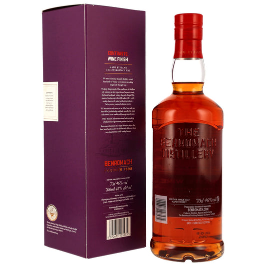 Benromach 12 Jahre 2014/2026 - Contrasts: Wine finish