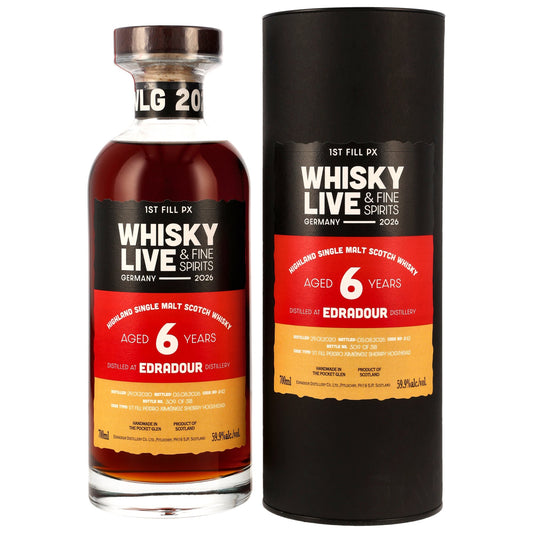 Edradour 6 Jahre 2020/2026 - Whisky Live Germany 2026