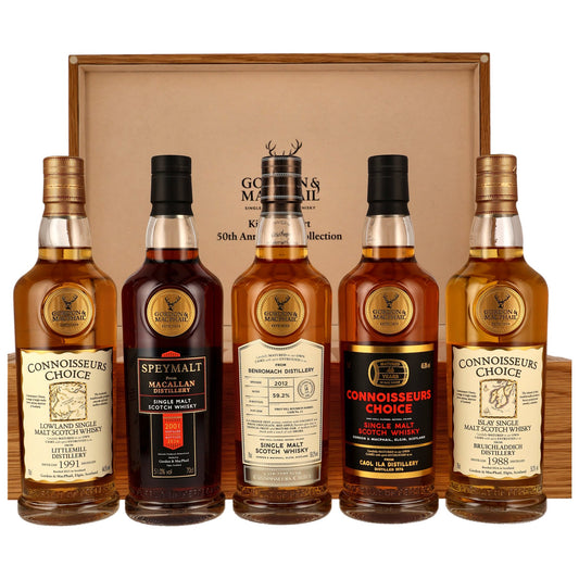 Gordon & MacPhail - 50th Anniversary Collection 5x70cl