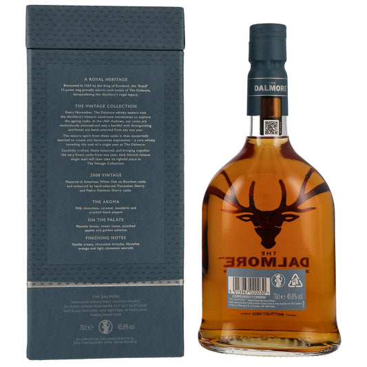 Dalmore 2008/2023 - Vintage Collection