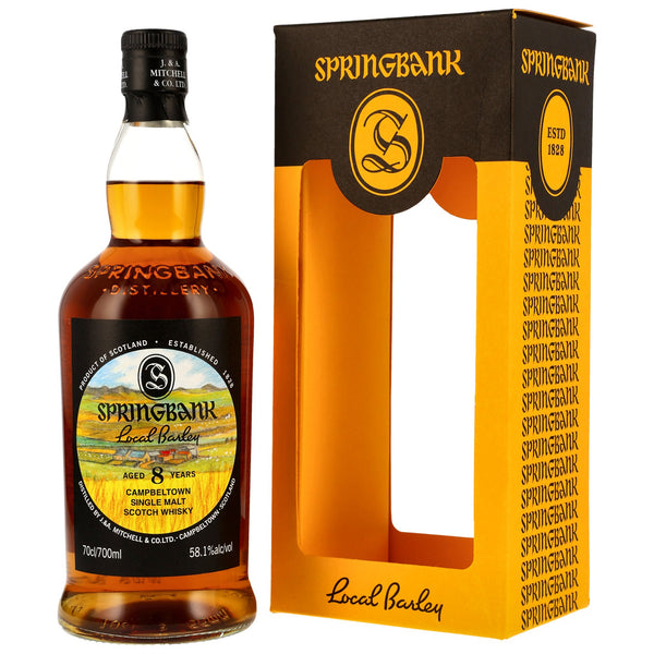 SPRINGBANK Local Barley 8年 700ml Springbank 8 Jahre 2016/2024 - Local Barley – Whisky Agents