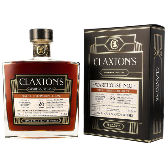 Springbank 26 Jahre 1999/2025 - Claxtons - Warehouse #1