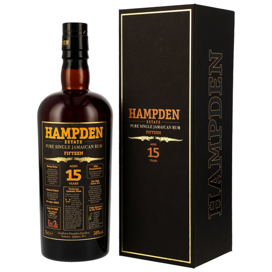 Hampden Estate 15 Jahre - Pure Single Jamaican Rum