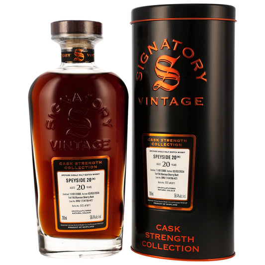 Speyside 20 Jahre (M) 2005/2025 - Signatory Vintage - DRU 17/A106 #21