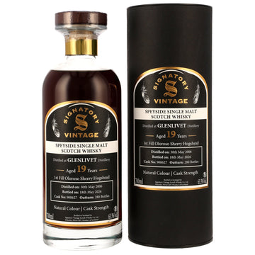 Glenlivet 19 Jahre 2006/2026 - Signatory Vintage - Decanter Collection